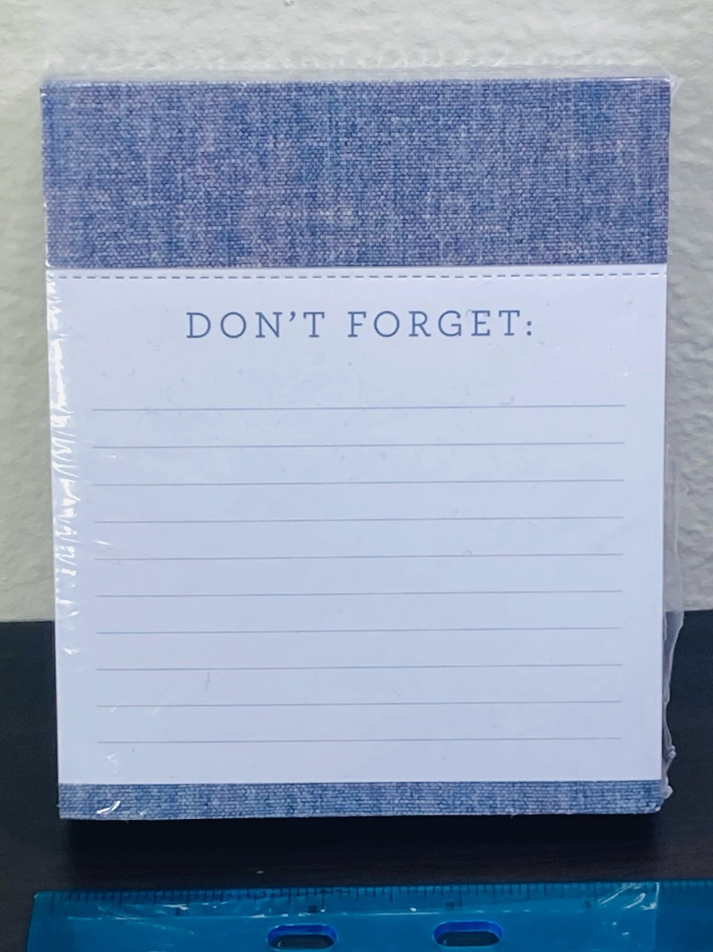 NWT Graphique De France Don't Forget Lined Notepad 4 1/2” x 5 1/2” 250 Sheets